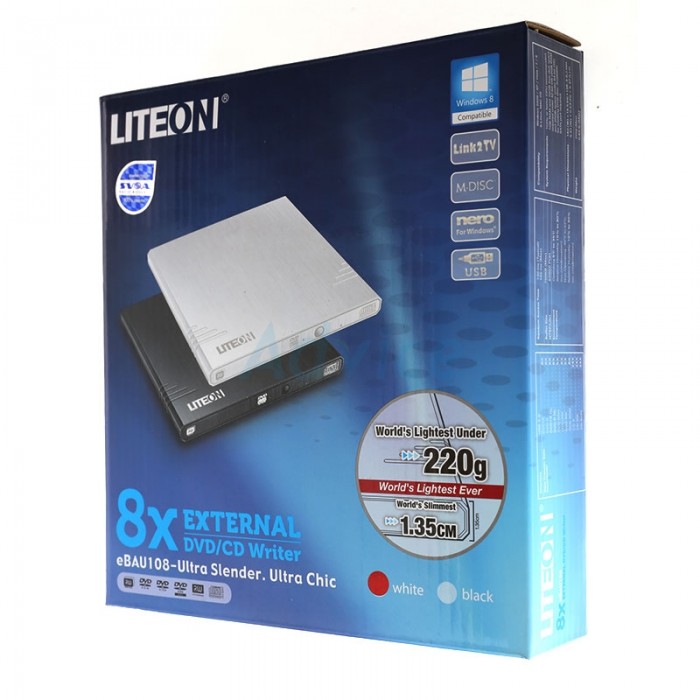 LiteOn DS-8ACSH Graveur DVD interne fin SATA 12,7 mm